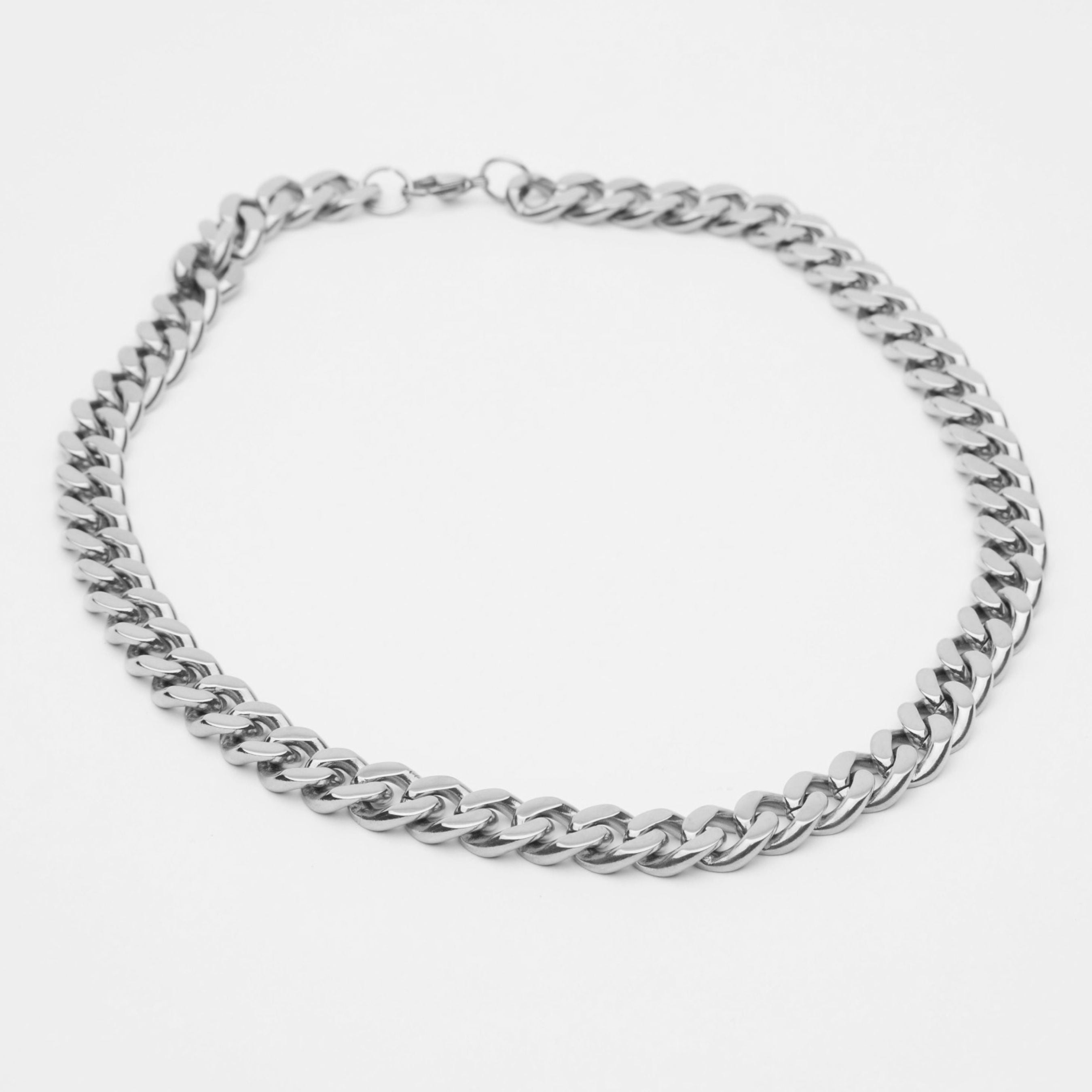 Custom | Diamond Cut Curb Chain Tag Necklace