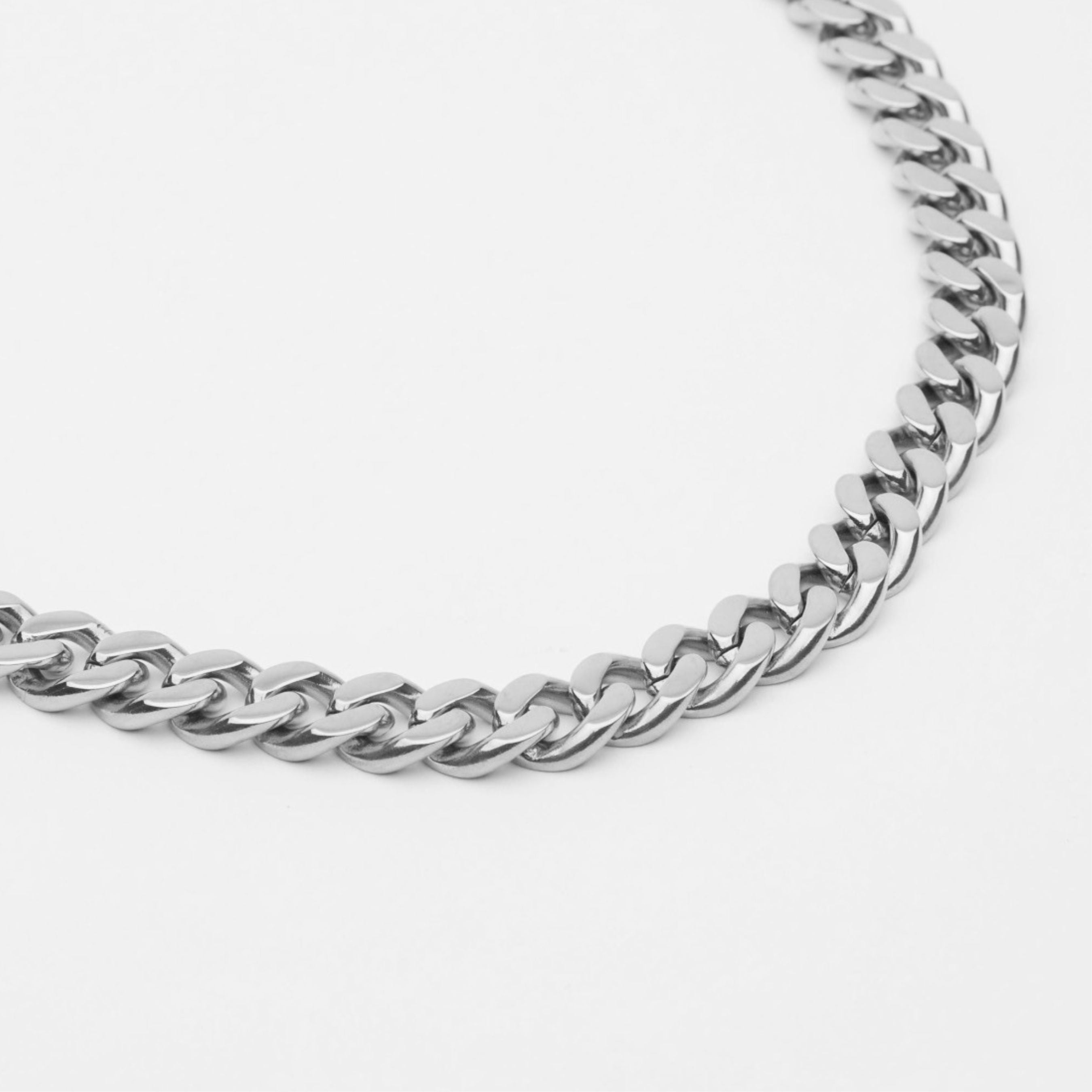 Custom | Diamond Cut Curb Chain Tag Necklace