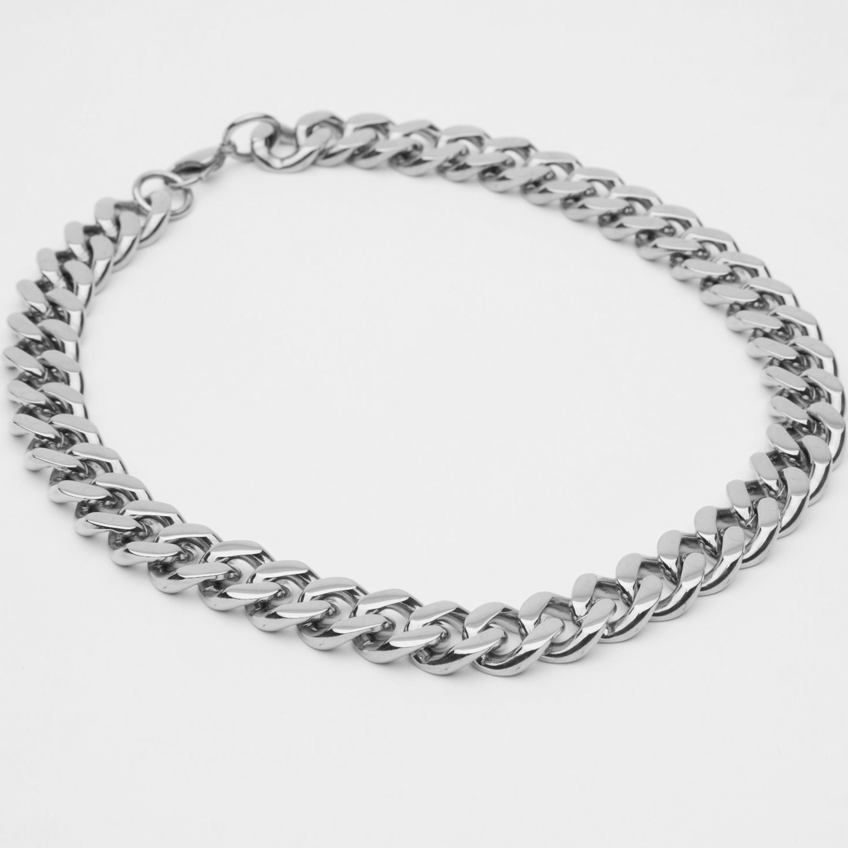 Custom | Diamond Cut Curb Chain Tag Necklace