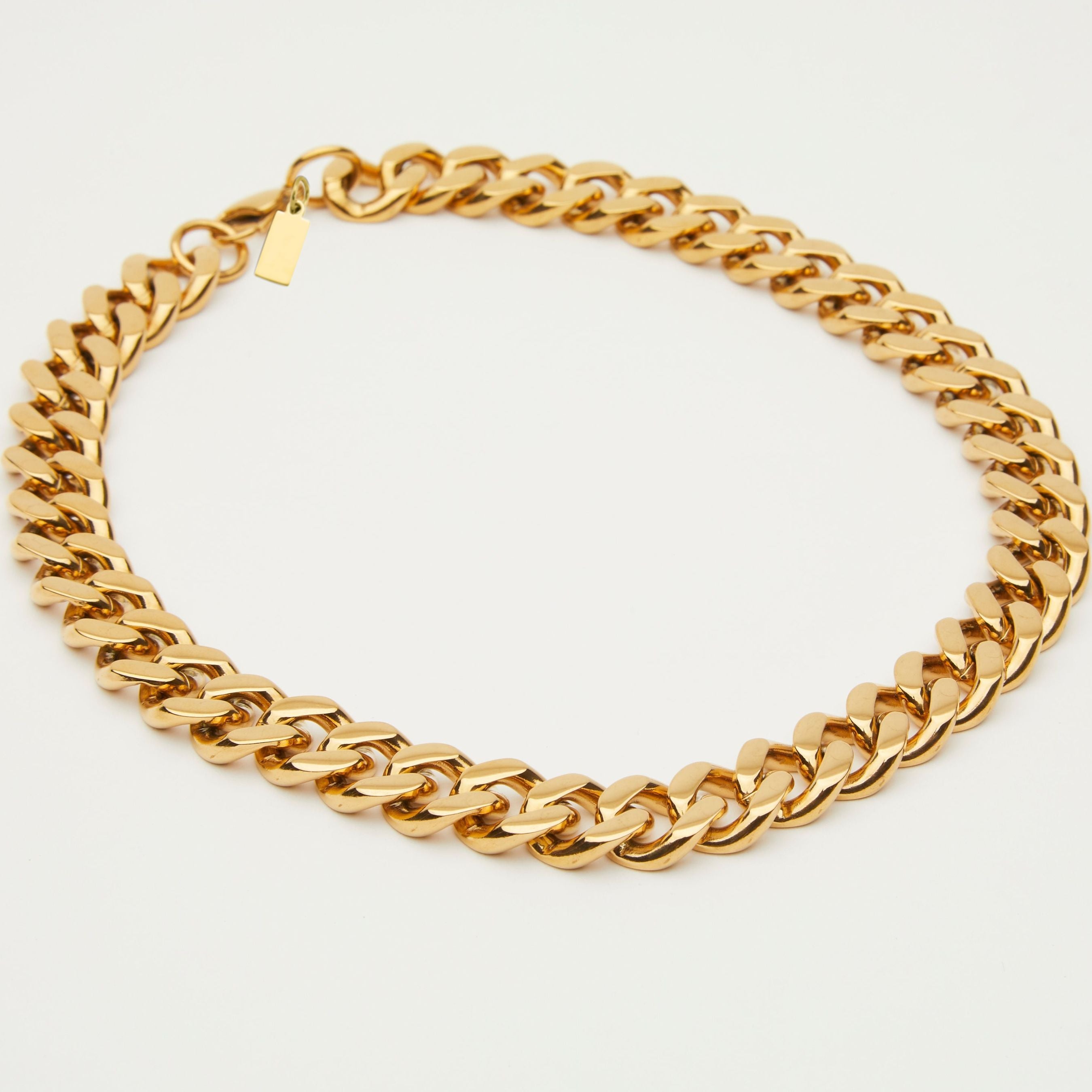 Custom | Diamond Cut Curb Chain Necklace