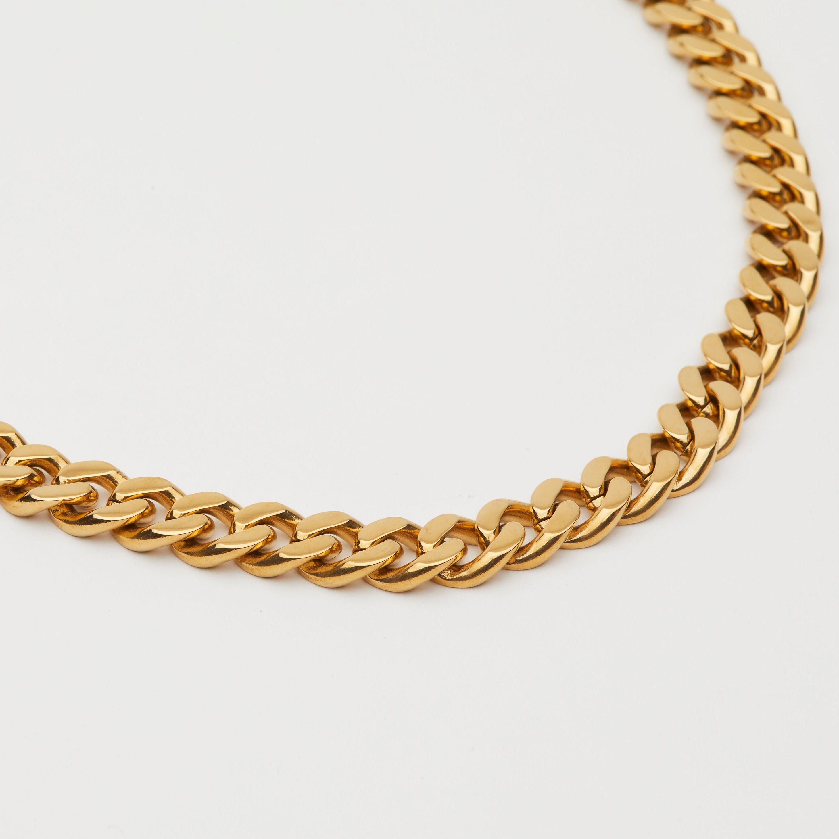 Custom | Diamond Cut Curb Chain Necklace