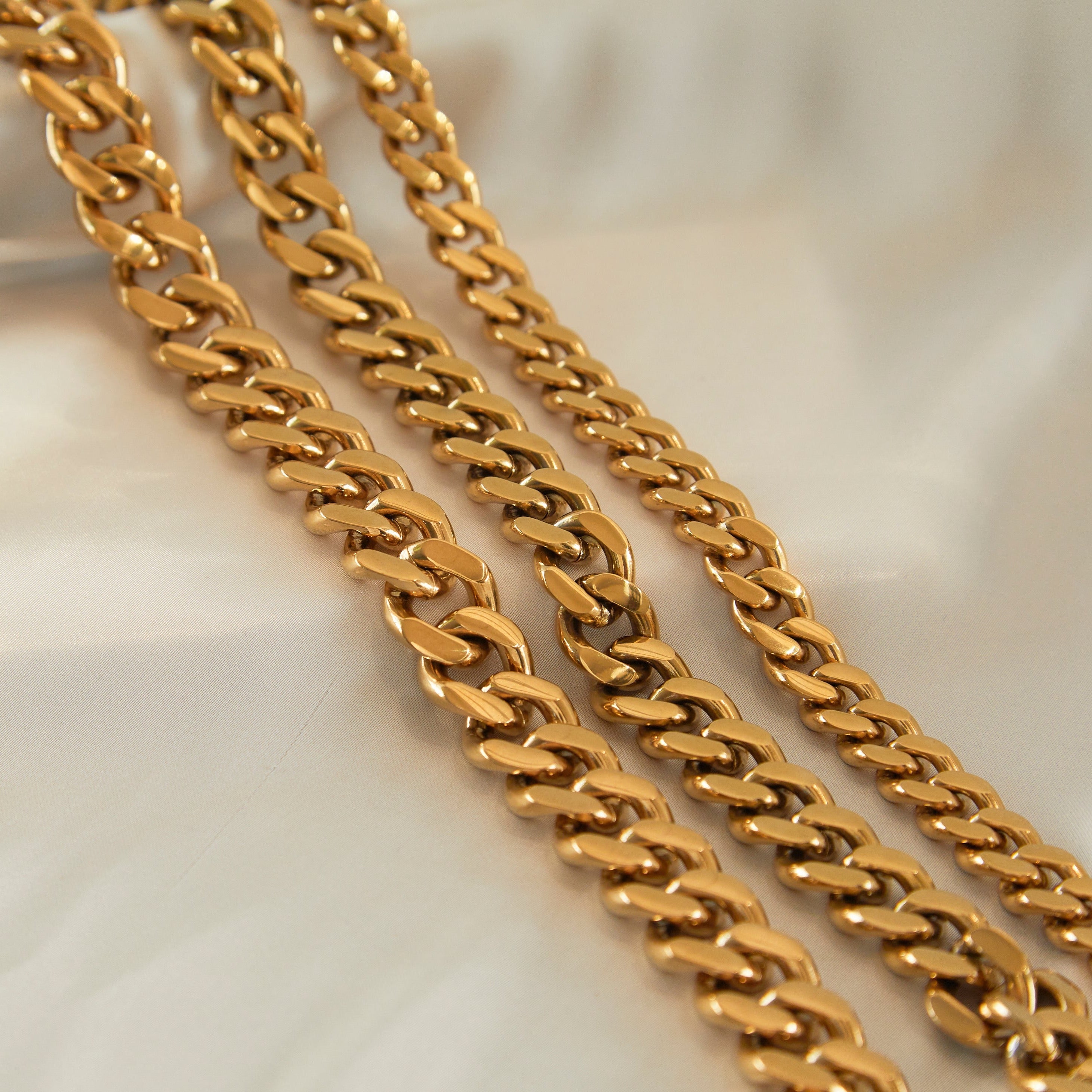 Custom | Diamond Cut Curb Chain Necklace