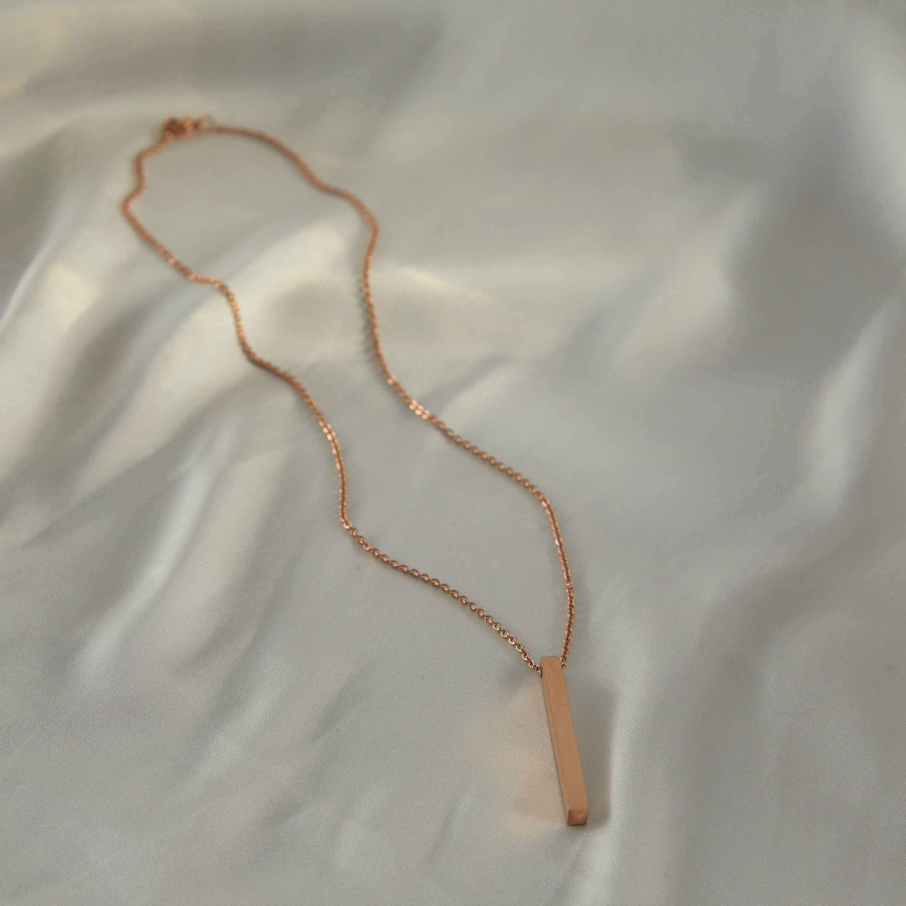 Custom | Vertical Bar Necklace