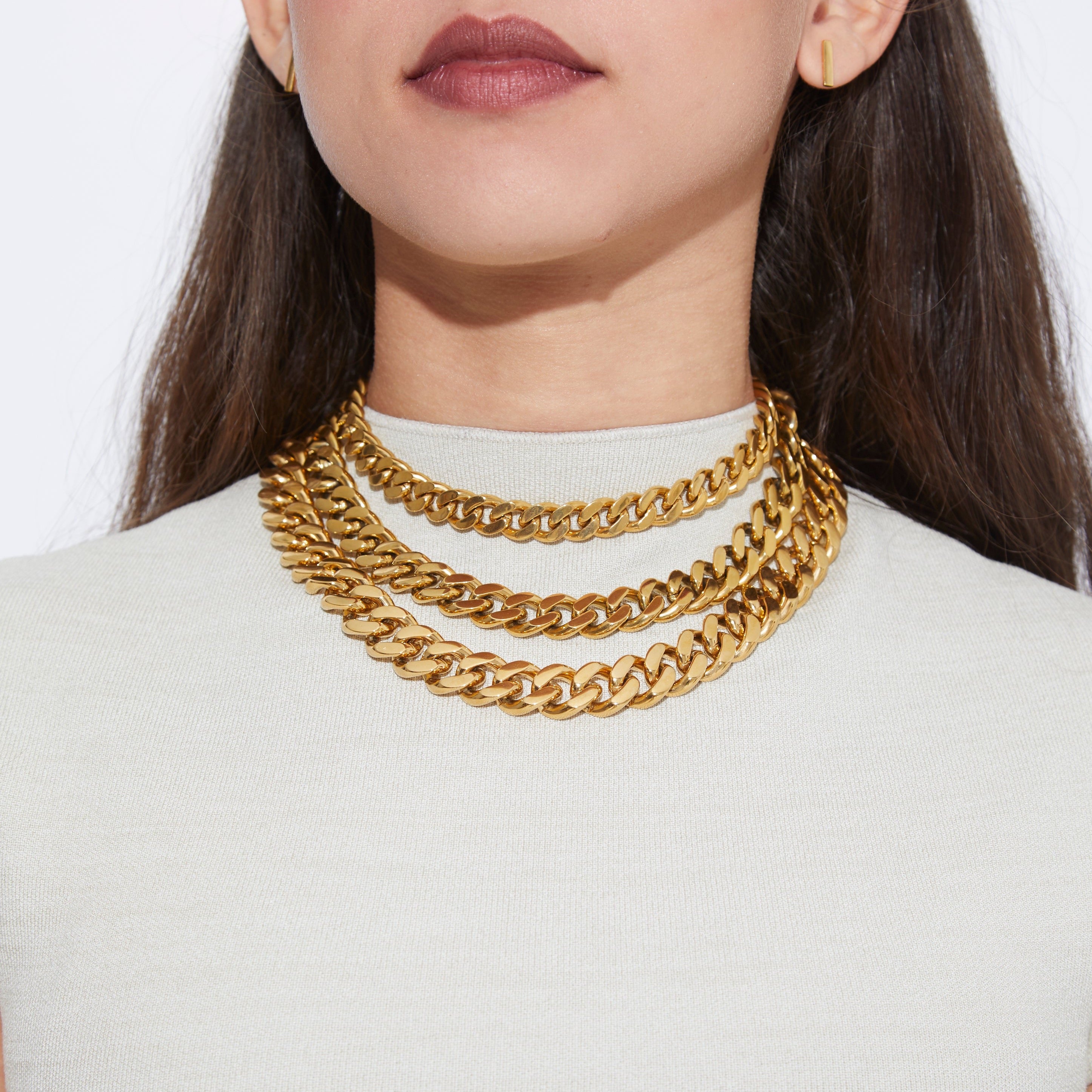 Custom | Diamond Cut Curb Chain Necklace