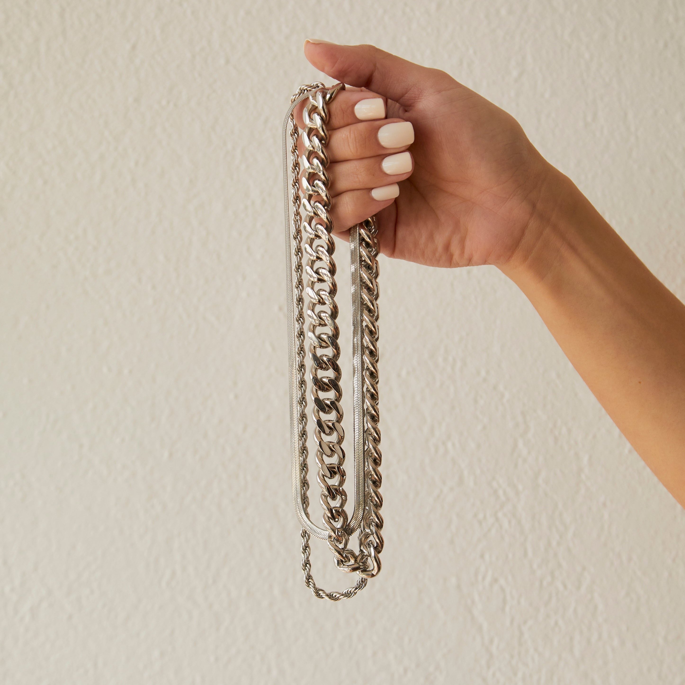Custom | Diamond Cut Curb Chain Tag Necklace