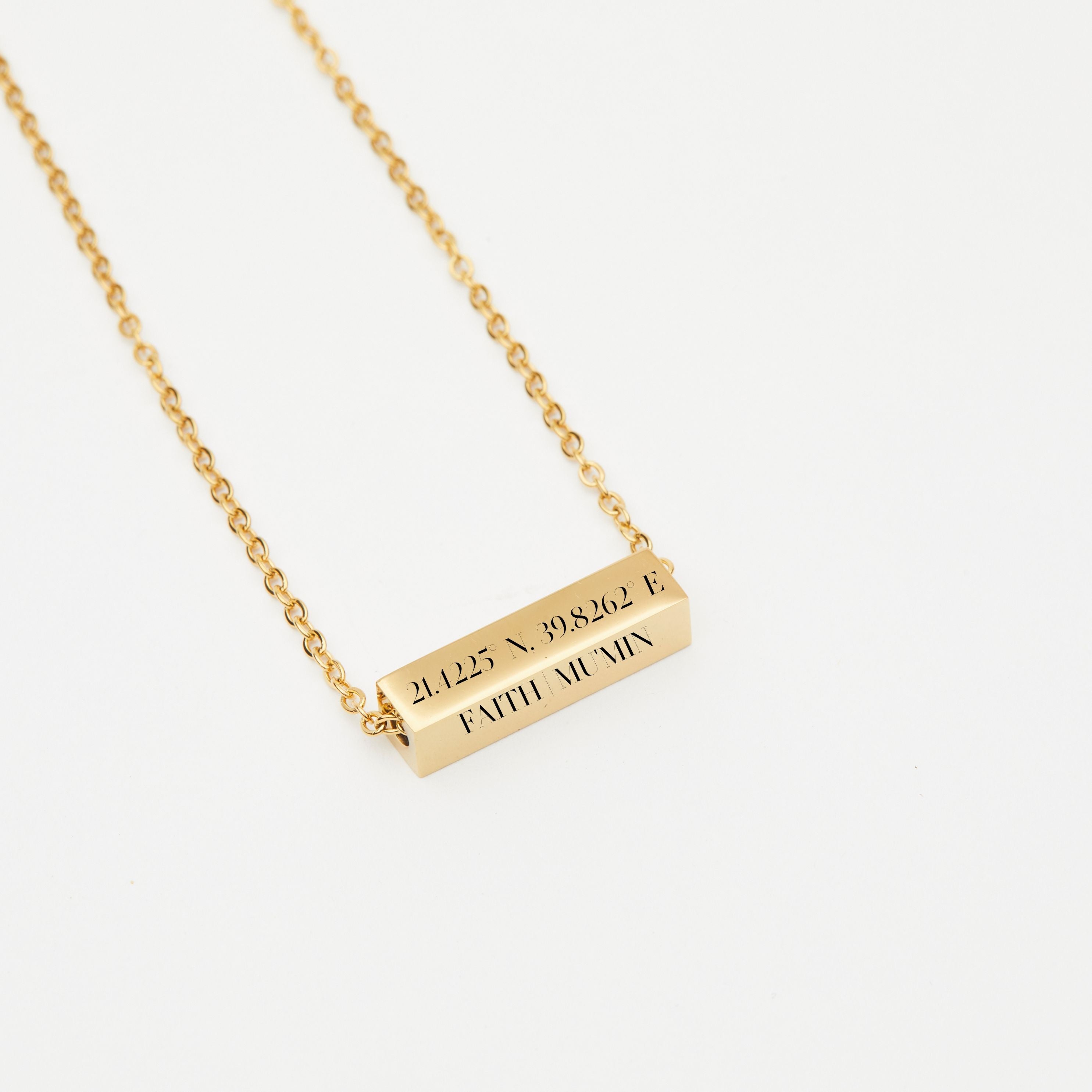 Coordinate hotsell bar necklace
